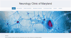 Desktop Screenshot of neurologyclinicofmaryland.com